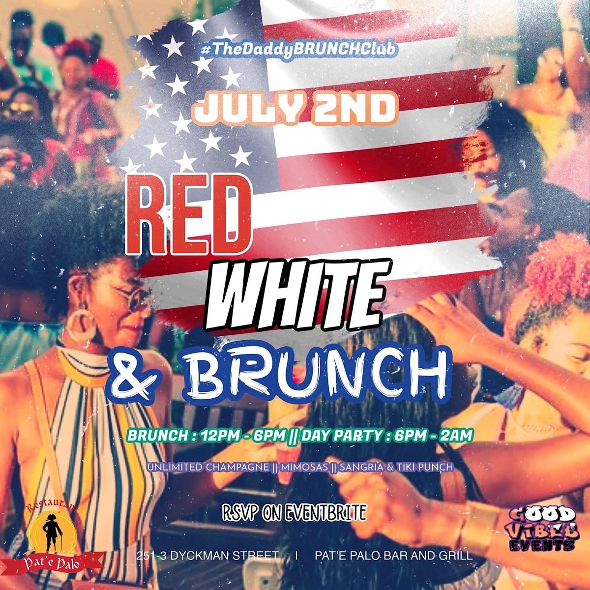 RED , WHITE & BRUNCH PARTY