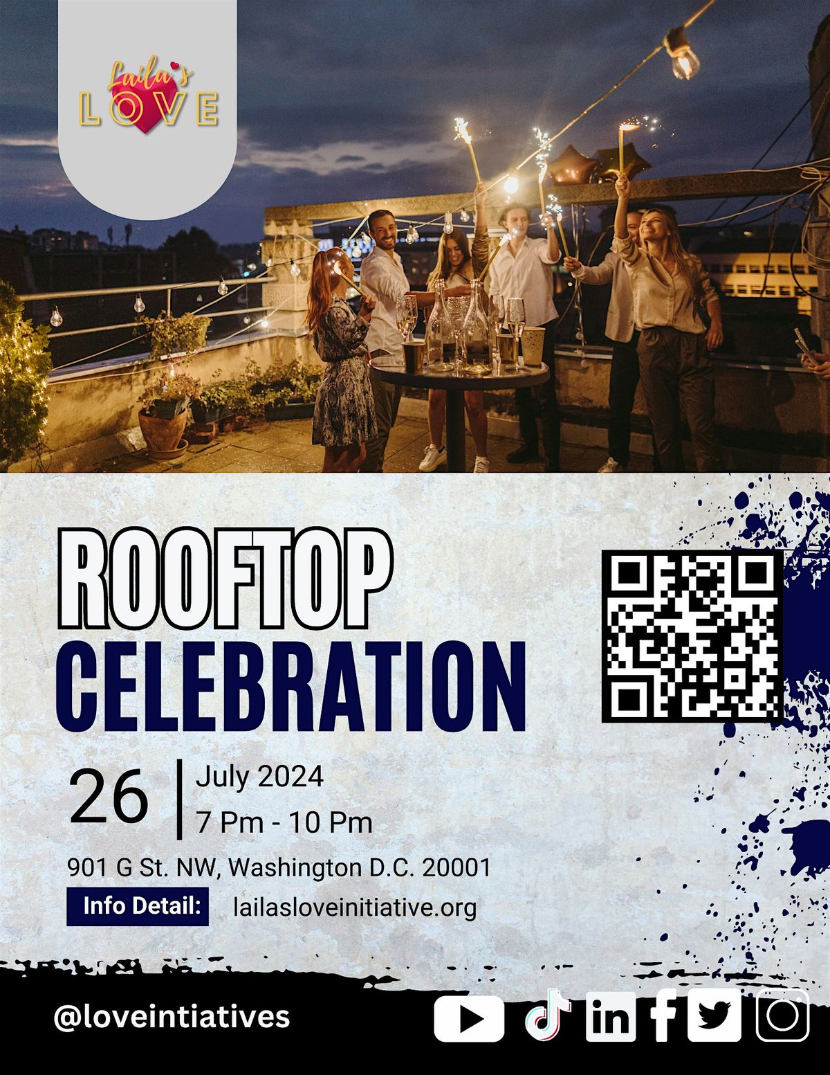 #SpreadTheLove Weekend - Rooftop Celebration Party Kickoff