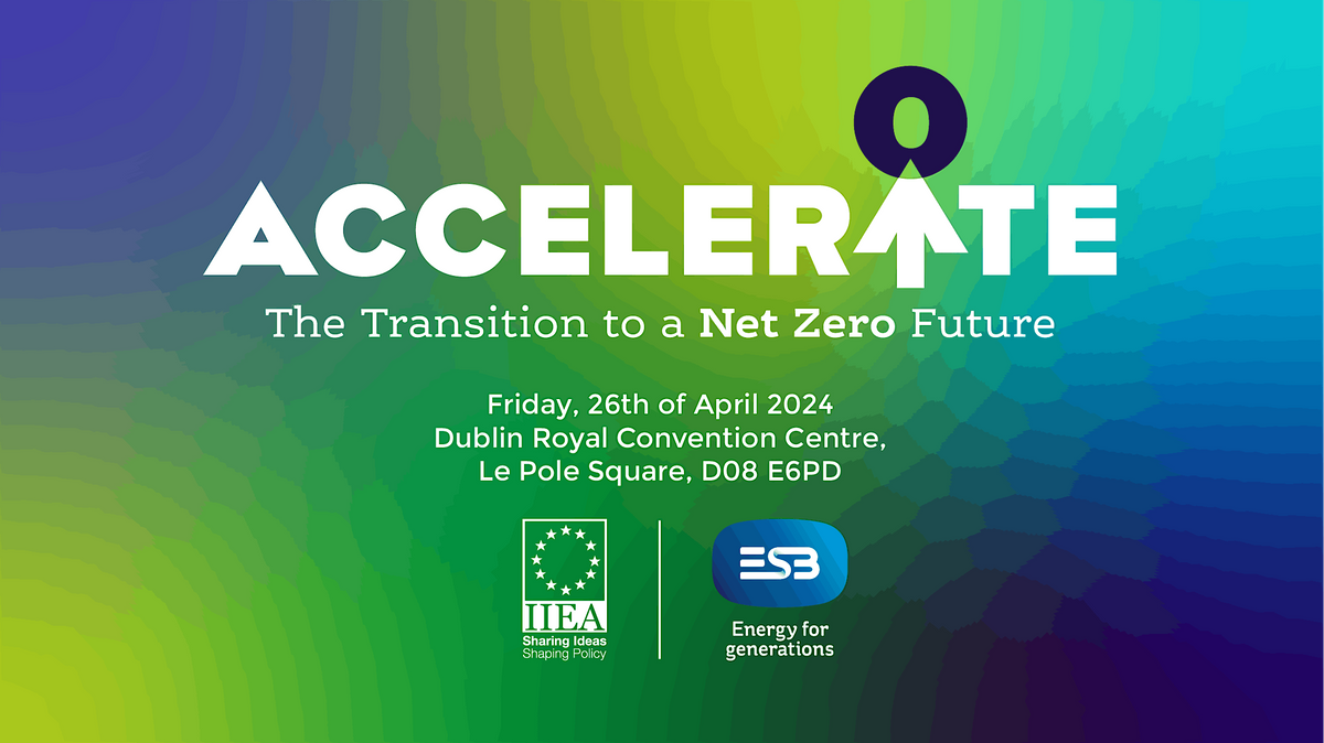 Accelerate: The Transition to a Net Zero Future