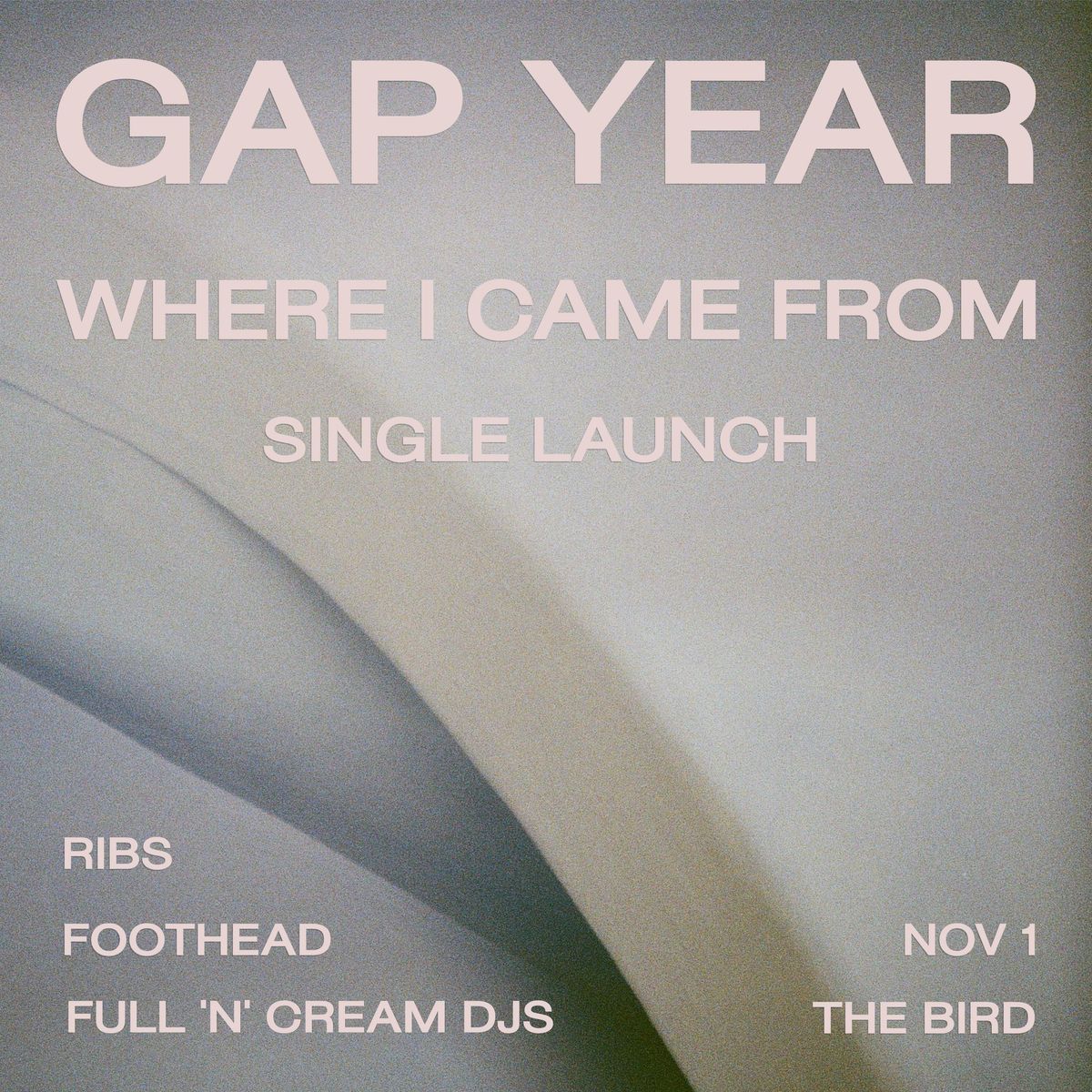 Gap Year - WHERE I CAME FROM - Single Launch