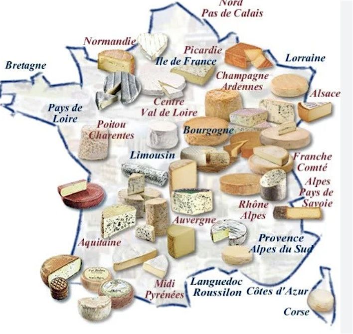 Classic Series: A Regional Tour of French cheese, wine, and accompaniments