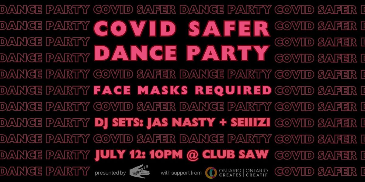 COVID safer dance party - Jas Nasty \/ Seiiizi