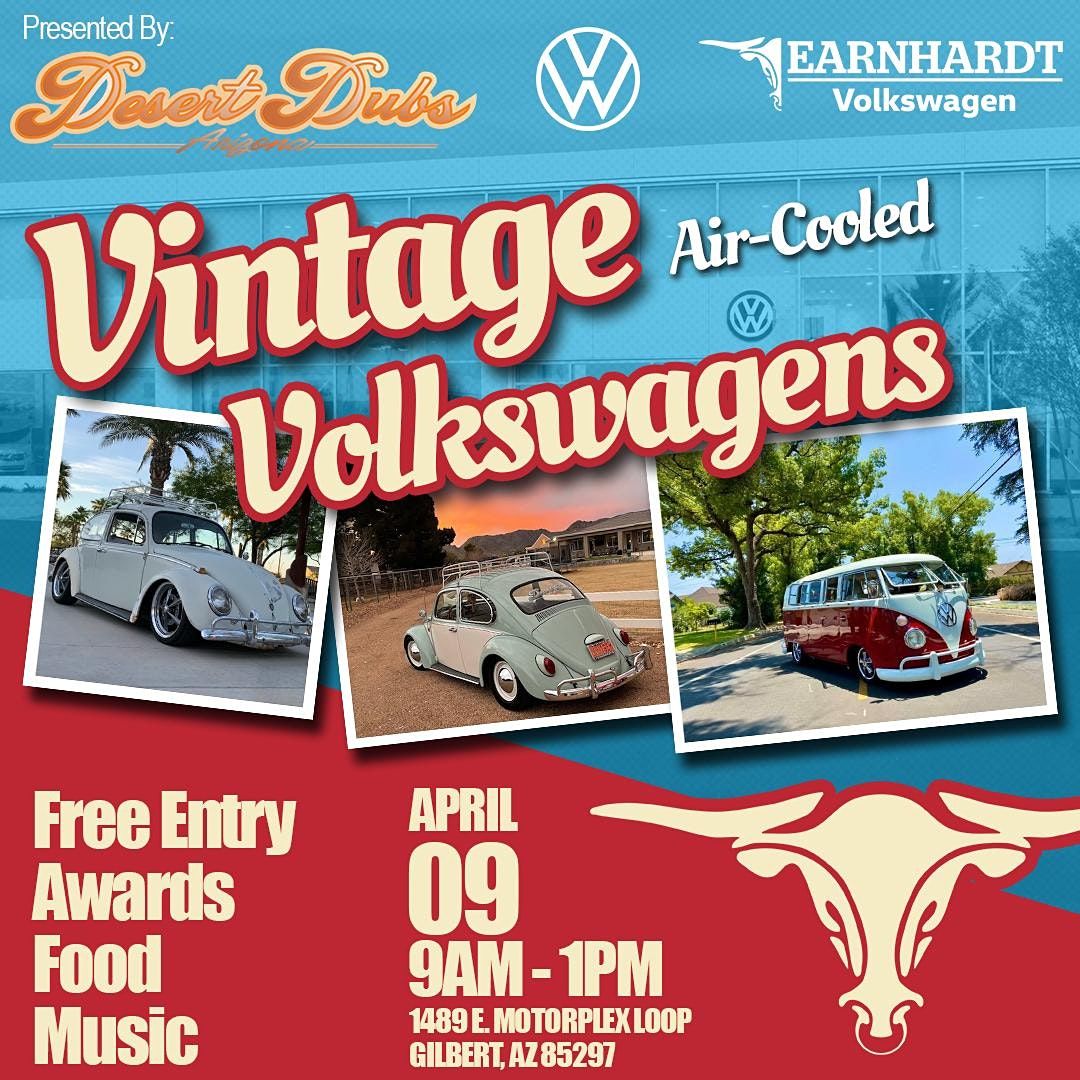 Classic AirCooled VW Car Show, hosted by Desert Dubs AZ and Earnhardt