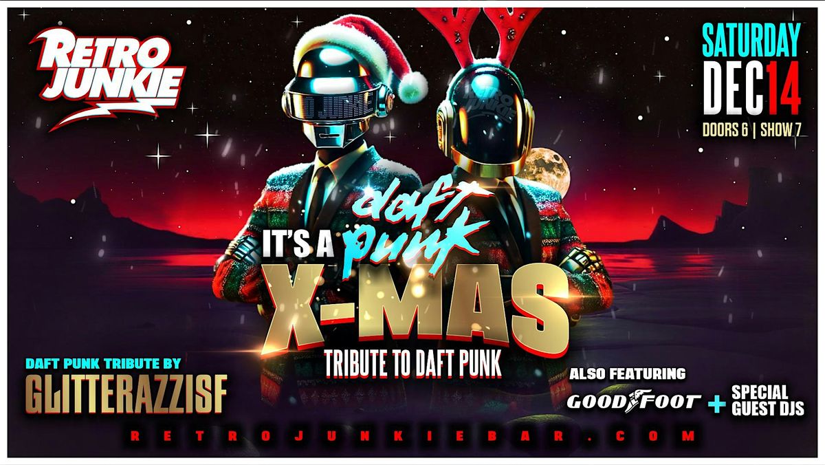 DAFT PUNK X-MAS! Live Tribute show w\/ LED Walls + Visuals + More!