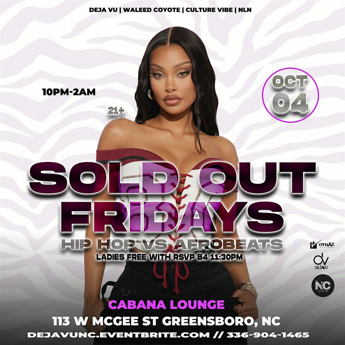 SOLD OUT FRIDAYS | HIP HOP VS AFROBEATS