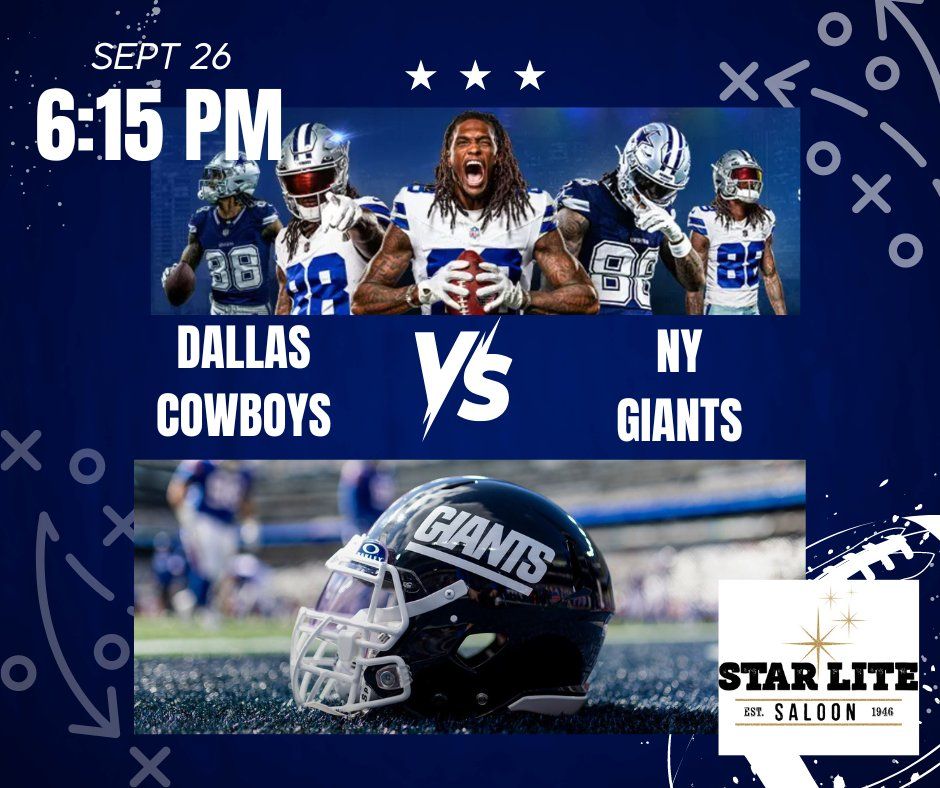 DALLAS COWBOYS SPECIAL @ Star Lite