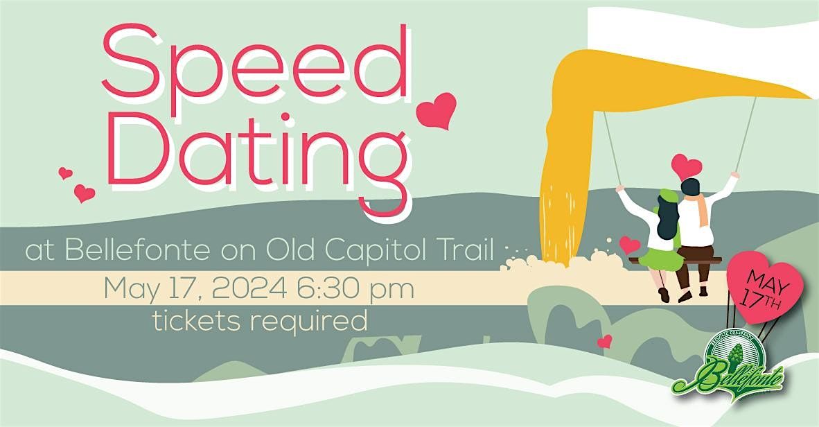 Speed Dating at Bellefonte on Old Capitol Trail (AGES 21-40)