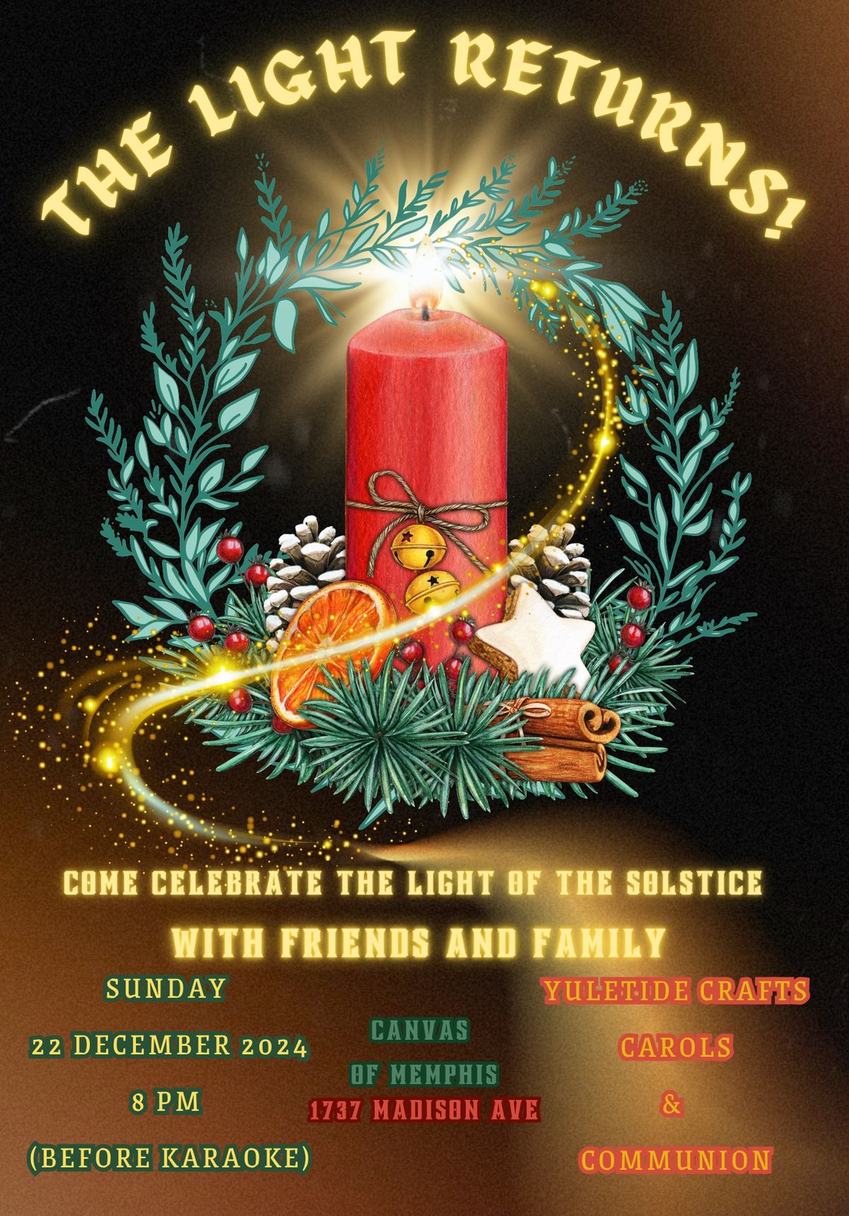 The Light Returns: A Solstice Celebration for Friends