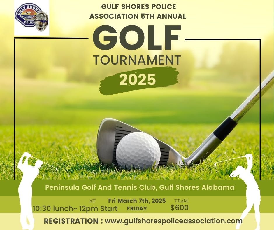 Gulf Shores Police Association Golf Tournament