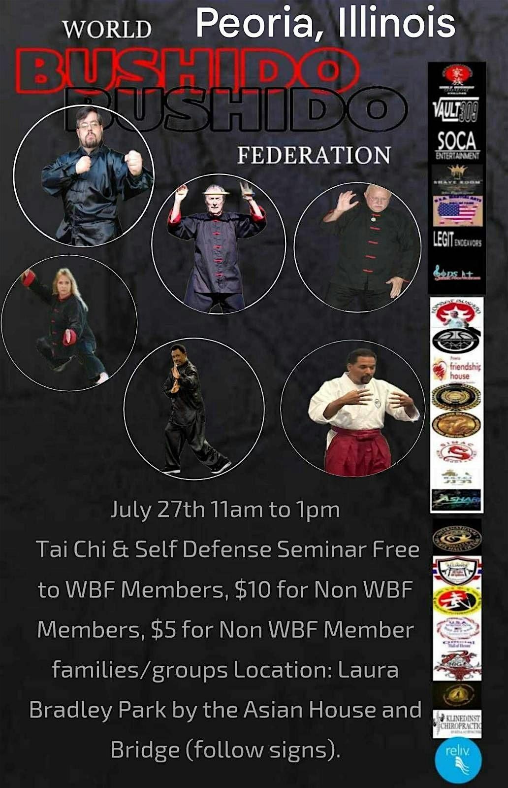 World Bushido Federation Tai Chi & Self Defense Seminar