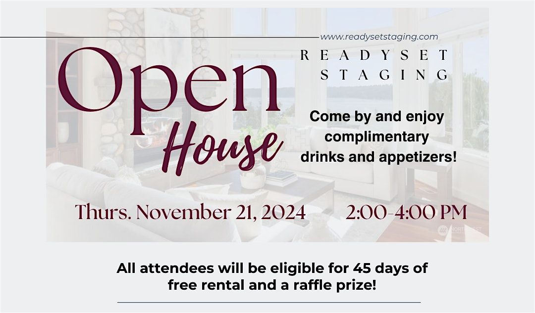 3rd Annual Open House