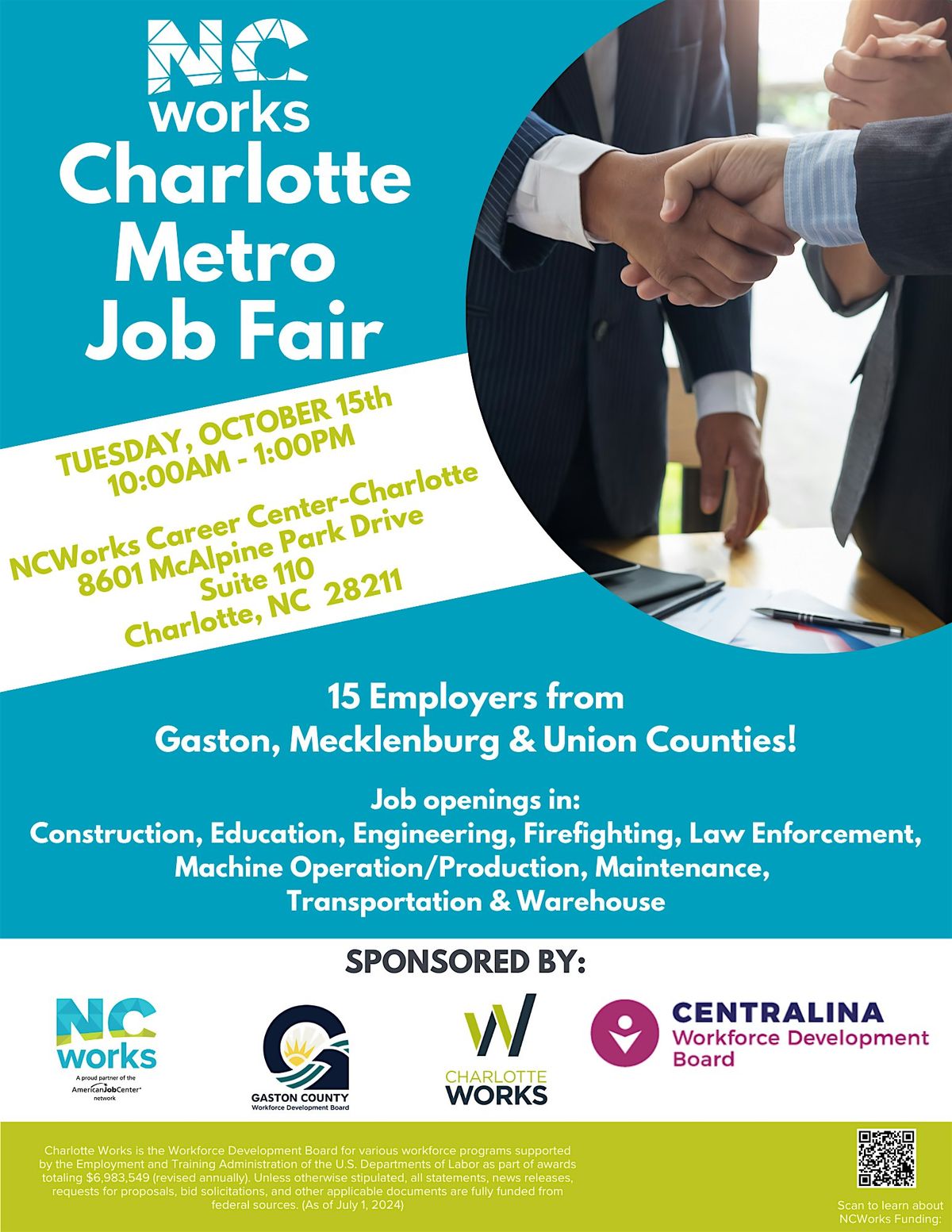 Charlotte Metro Job fair