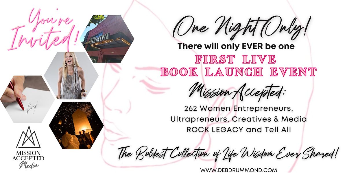 LIVE 262 Book Launch & Signing EVENT