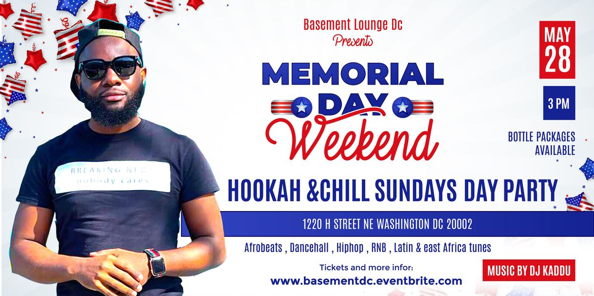 Basement Lounge DC  Presents Memorial Day Weekend Day party