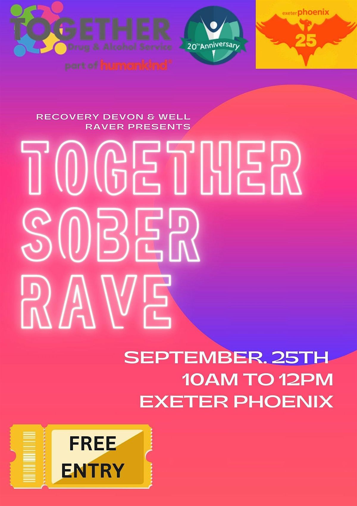 Exeter Sober Rave