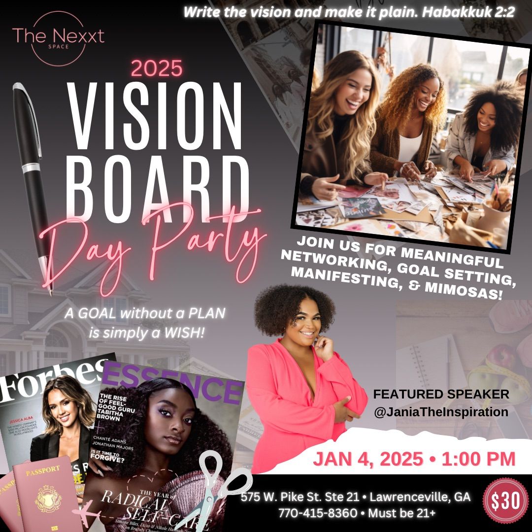 Vision Board Day Party