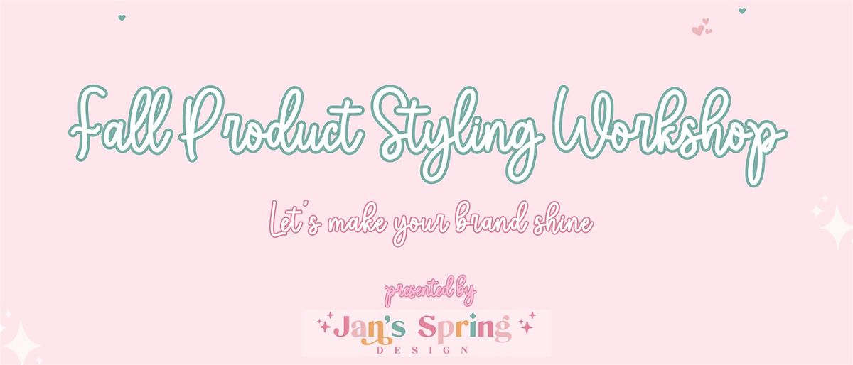 JSD Product Styling Workshop