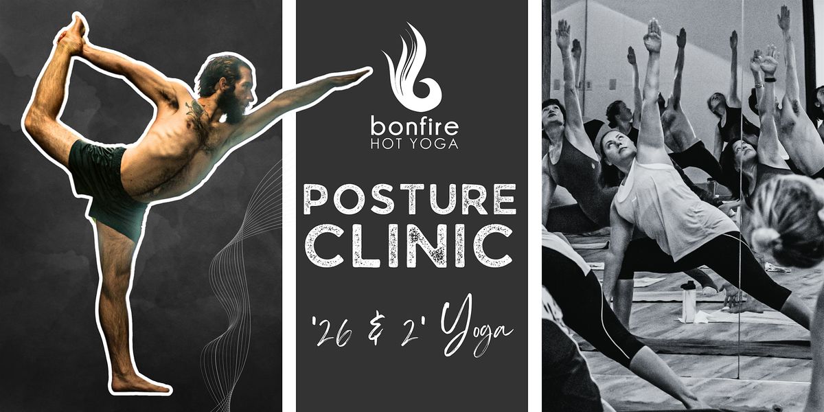 '26 & 2' Hot Yoga Posture Clinic (Standing Series)