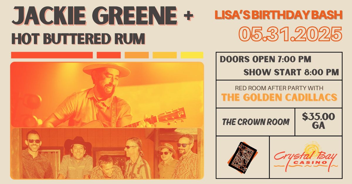 Jackie Greene w\/ Hot Buttered Rum + After Party w\/ The Golden Cadillacs