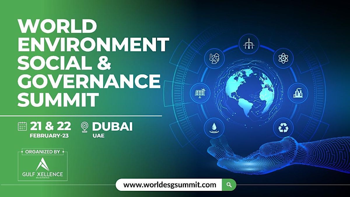 WORLD ESG SUMMIT - DUBAI