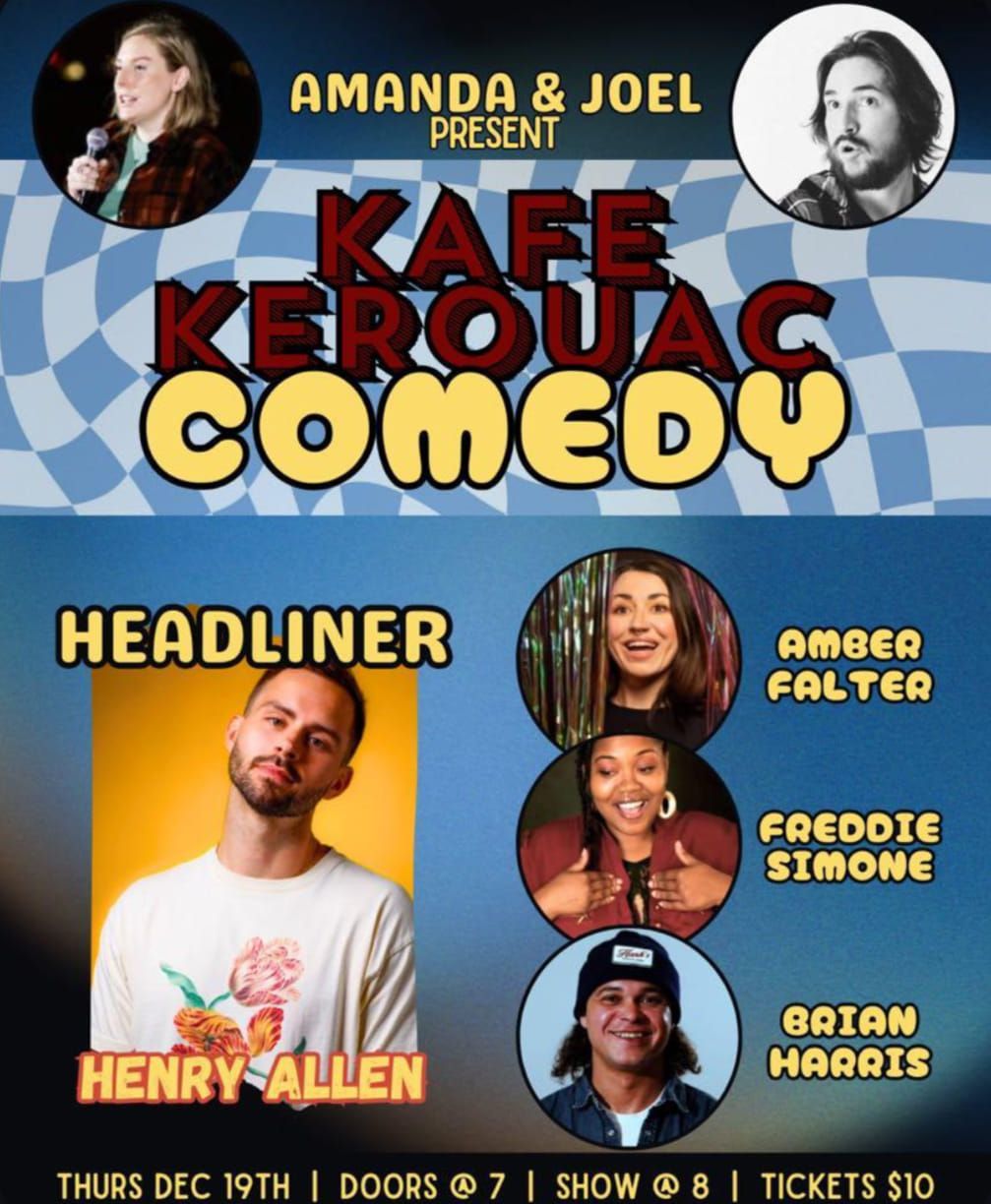 Kafe Kerouac Comedy Hour 12\/19