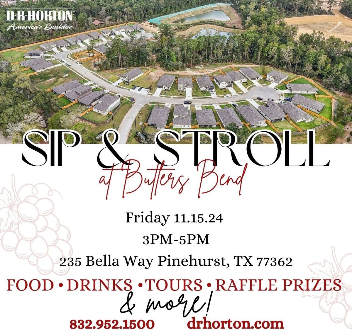 Agents! You're Invited to Sip & Stroll at Butlers Bend!