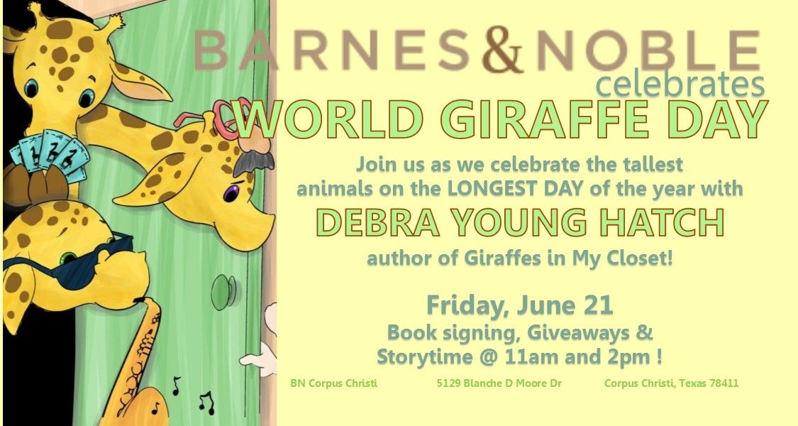 World Giraffe Day with Debra Young Hatch