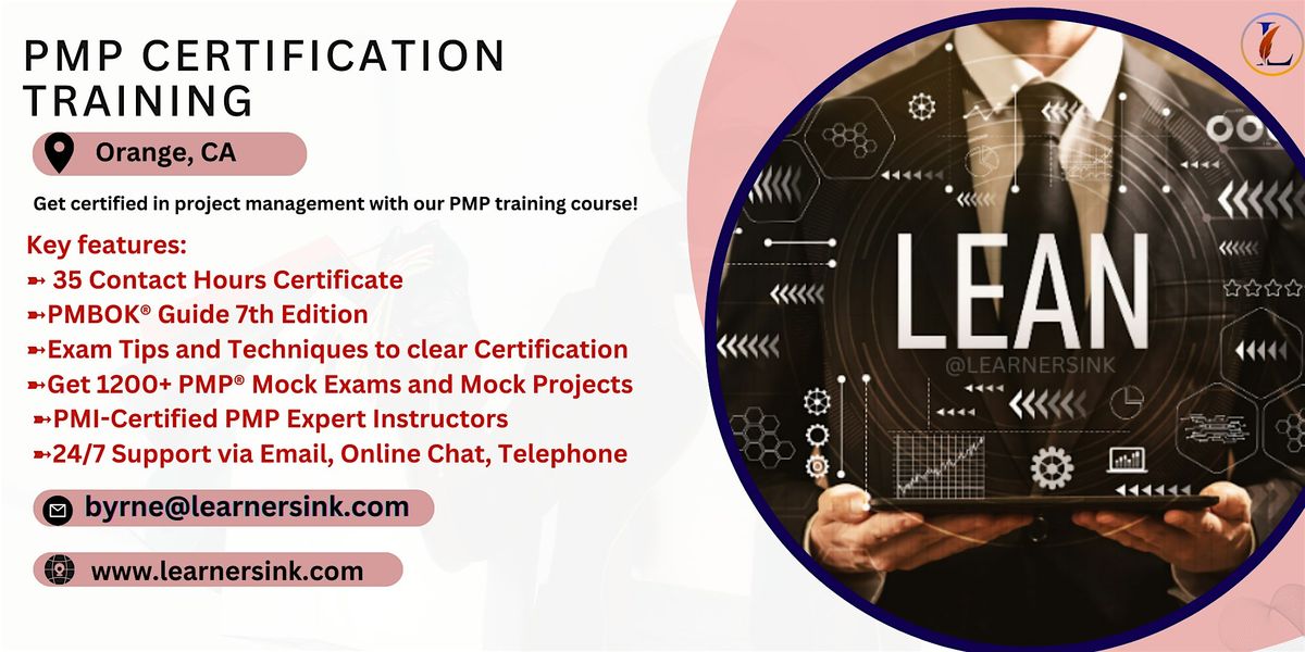 Raise your Profession with PMP Certification in Orange, CA