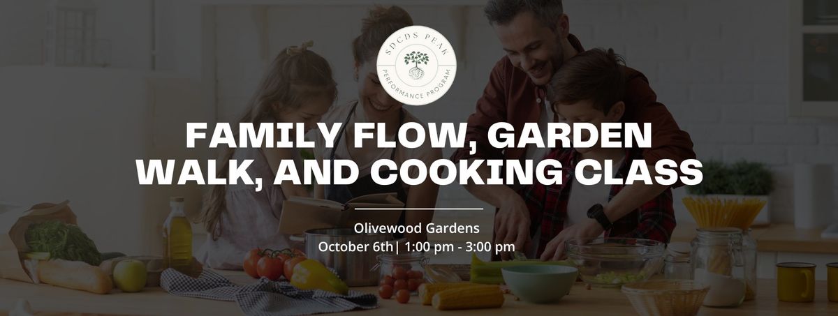 Family Cooking Class + Yoga