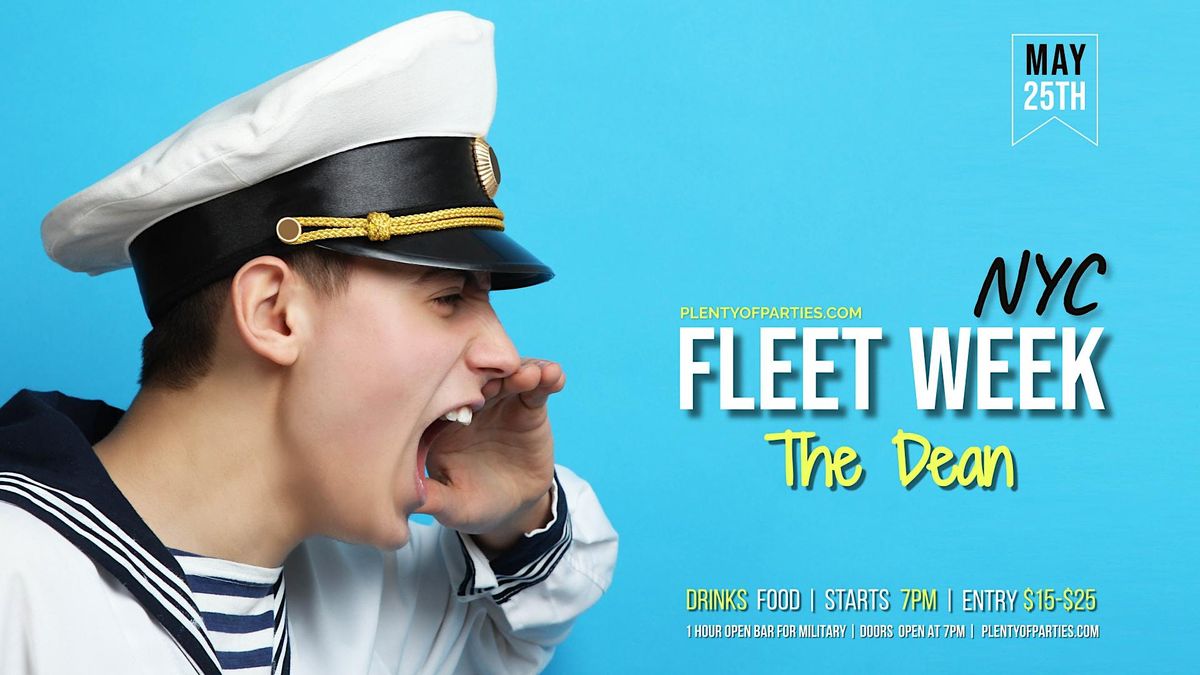 Meet & Greet Sailors | Fleet Week @ The Dean NYC