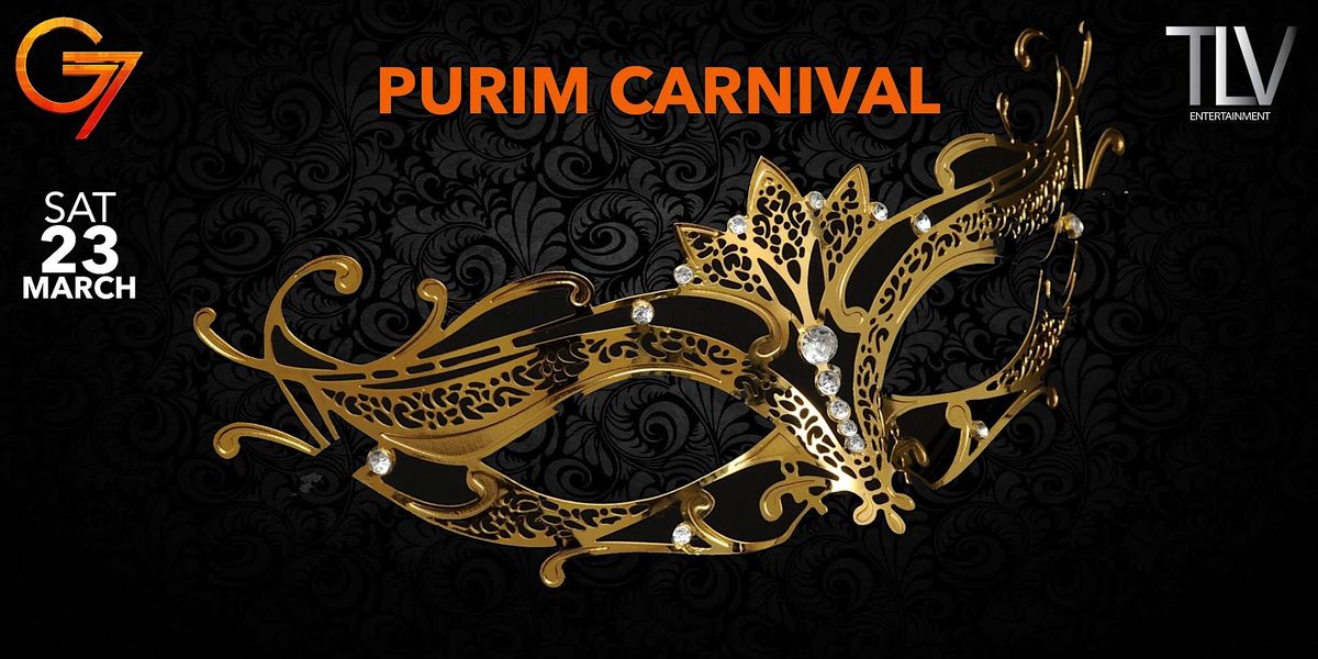 Purim Carnival March 23rd at G7 Rooftop