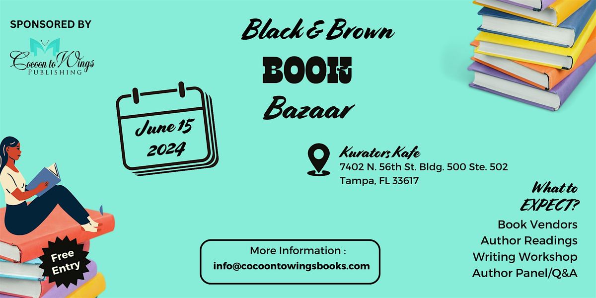 Black and Brown Book Bazaar (B4)