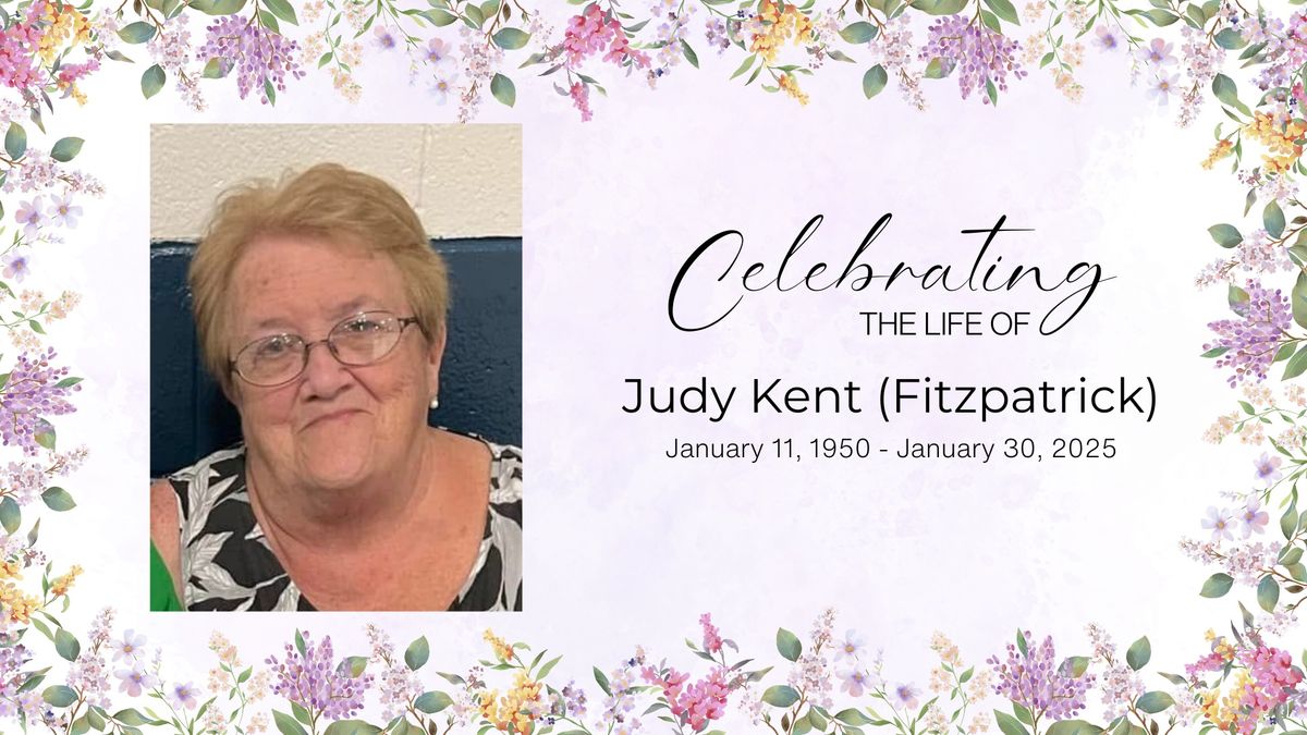 Celebration of Life for Judy Kent