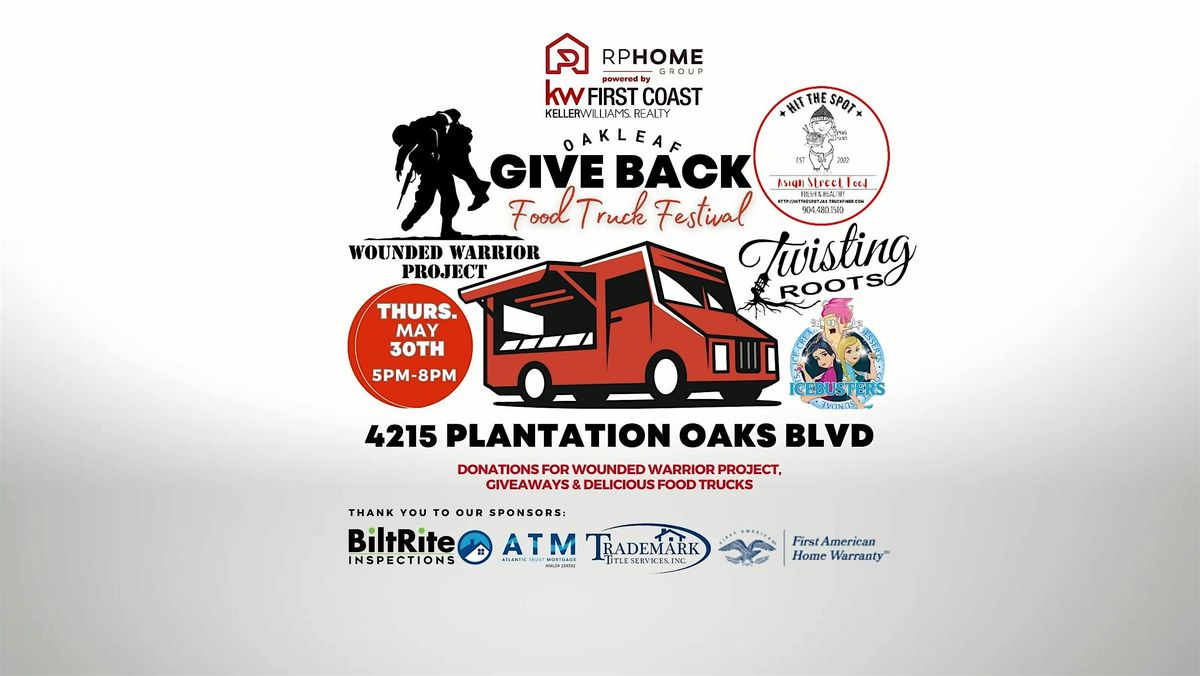 Wounded Warriors Project Oakleaf Food Truck Giveback Event