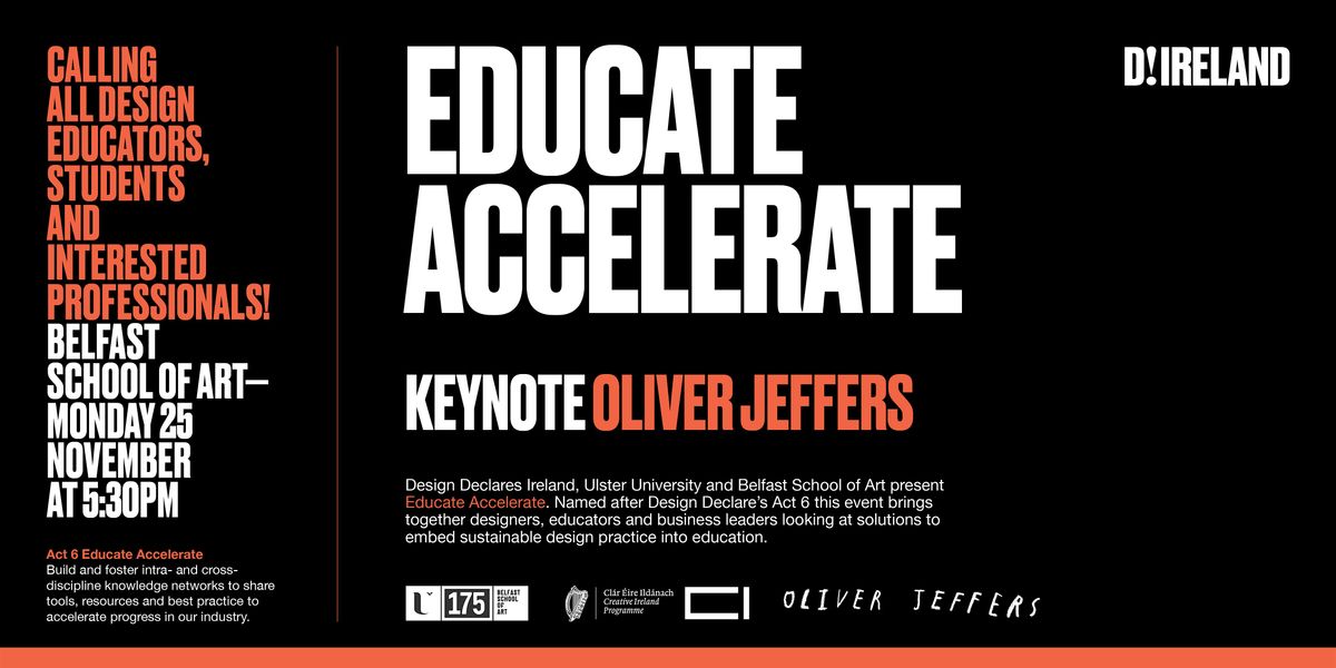 Design Declares: Educate, Accelerate