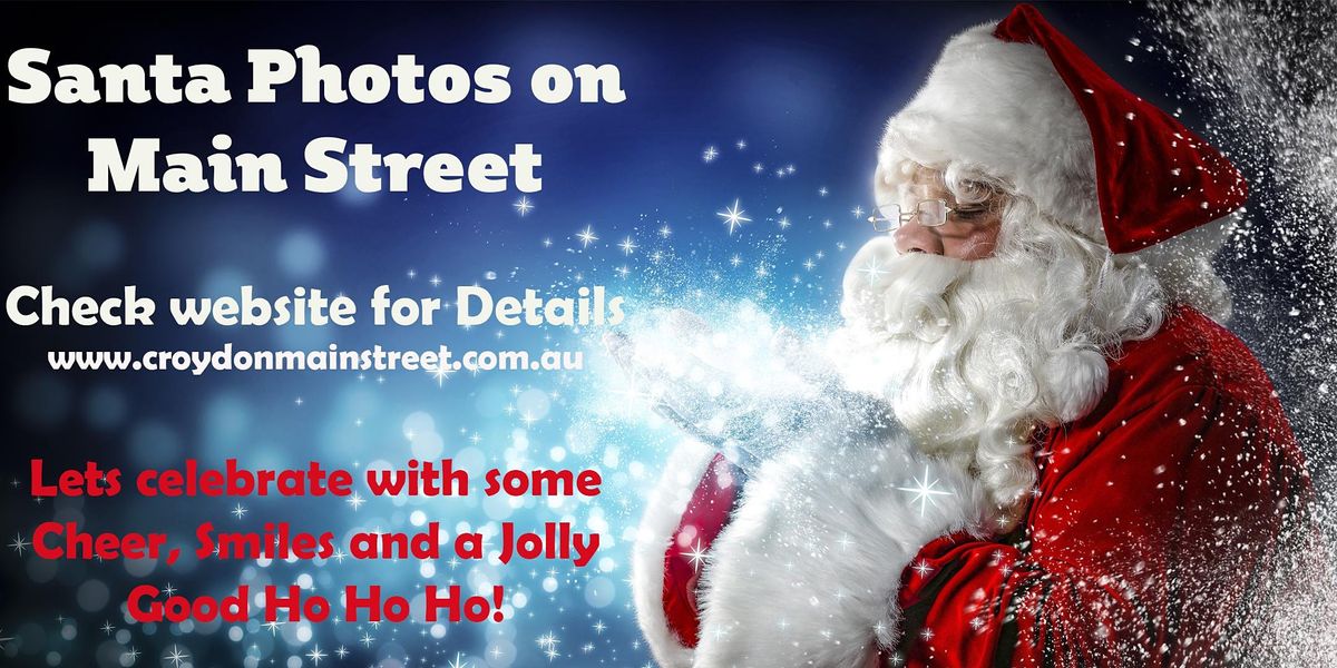 Santa Photos on Main Street Croydon