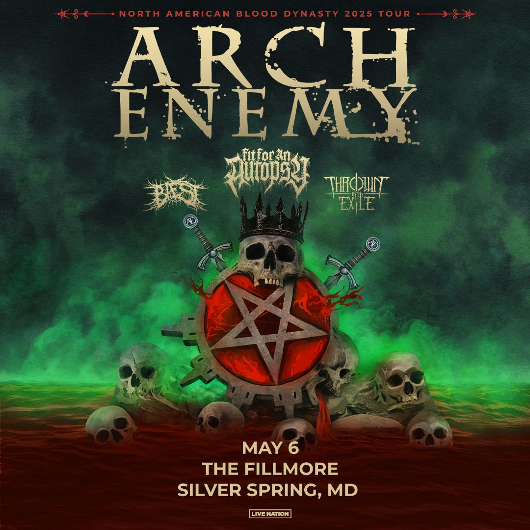 Arch Enemy at The Fillmore Silver Spring