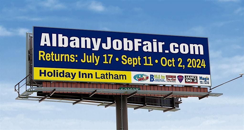 Albany Job Fair Wednesday Sept 11, 2024