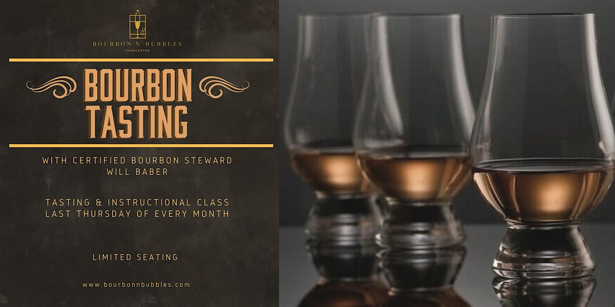 Bourbon Tasting with certified steward Will Baber