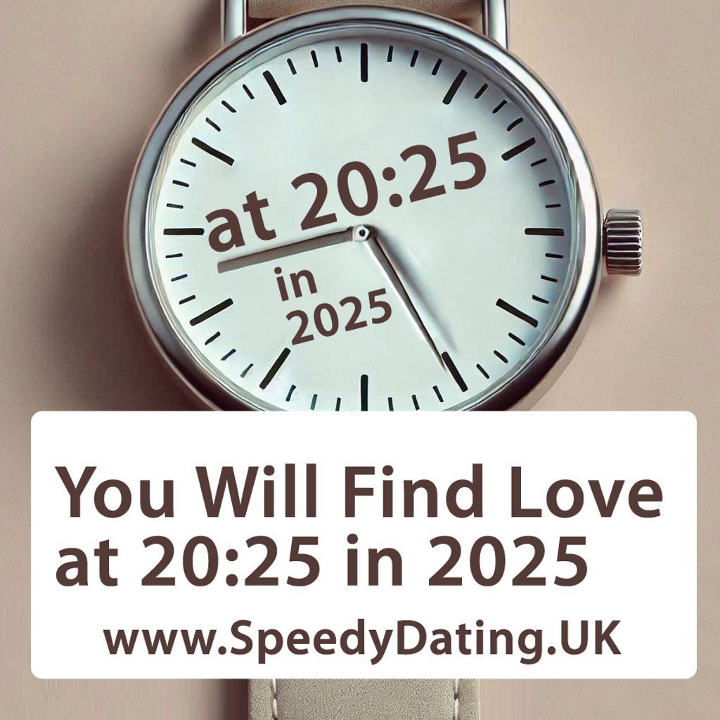 London Speed Dating :: Ages 30-40 :: at 20:25 in 2025