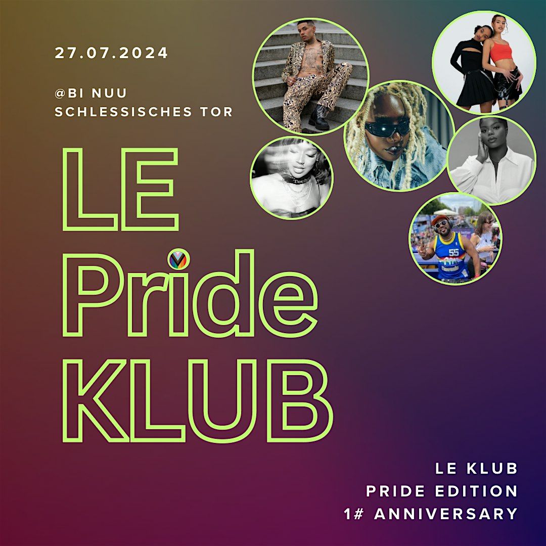 Le Pride Klub *anniversary  edition*