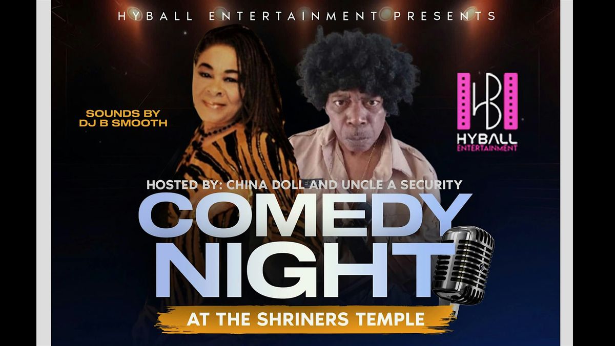 Hyball Entertainment Present Comedy Night At The Murat Shriners Temple
