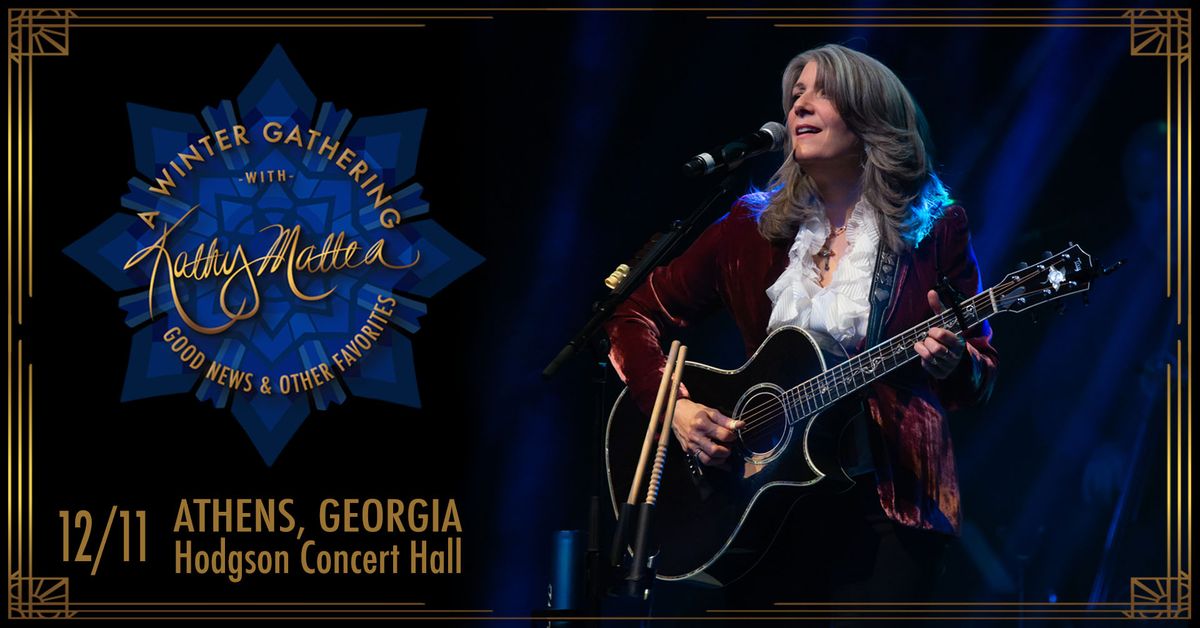 A Winter Gathering With Kathy Mattea.