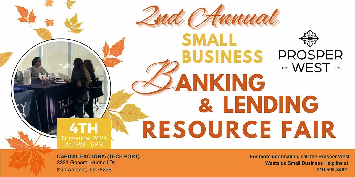 2nd Annual Small Business Banking & Lending Resource Fair