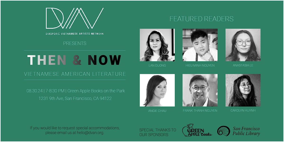 DVAN Reading Series | Then and Now: Vietnamese American Literature