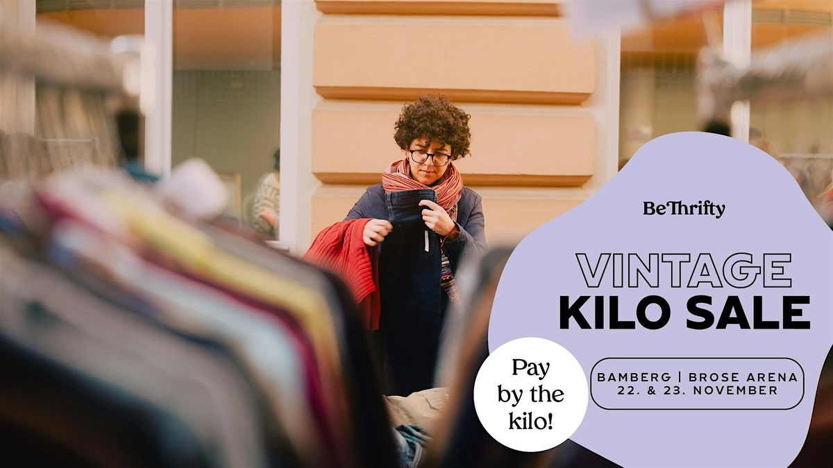 BeThrifty Vintage Kilo Sale | Bamberg | 22. & 23.  November