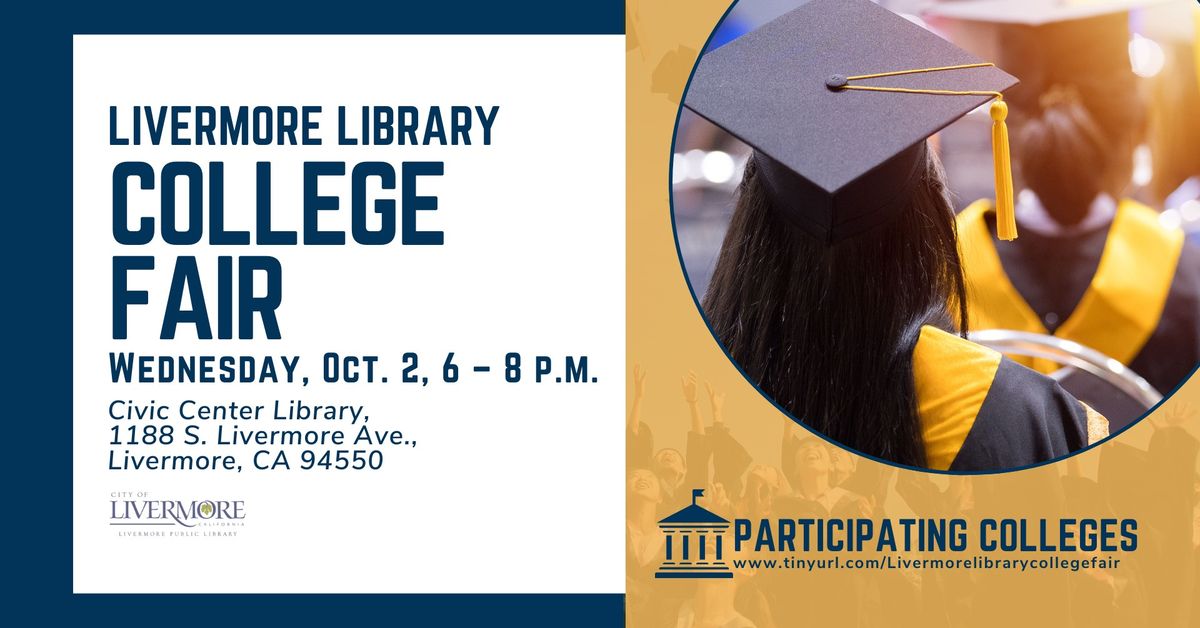 Livermore Public Library Hosts College Fair