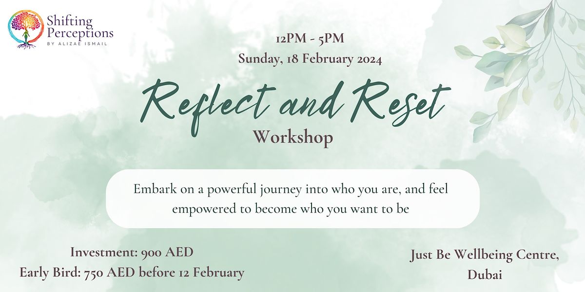 Reflect and Reset Workshop