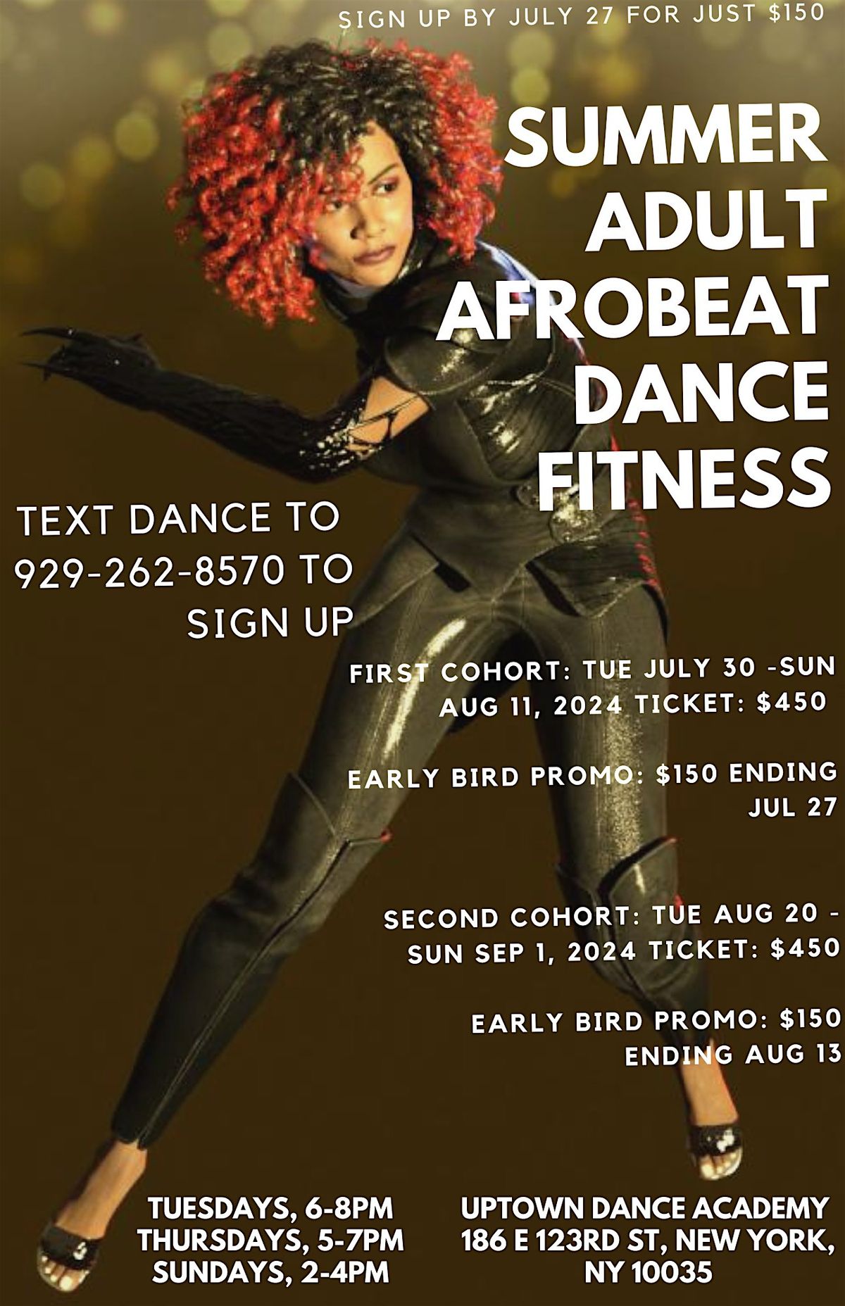 Summer Afrobeat Fitness Dance