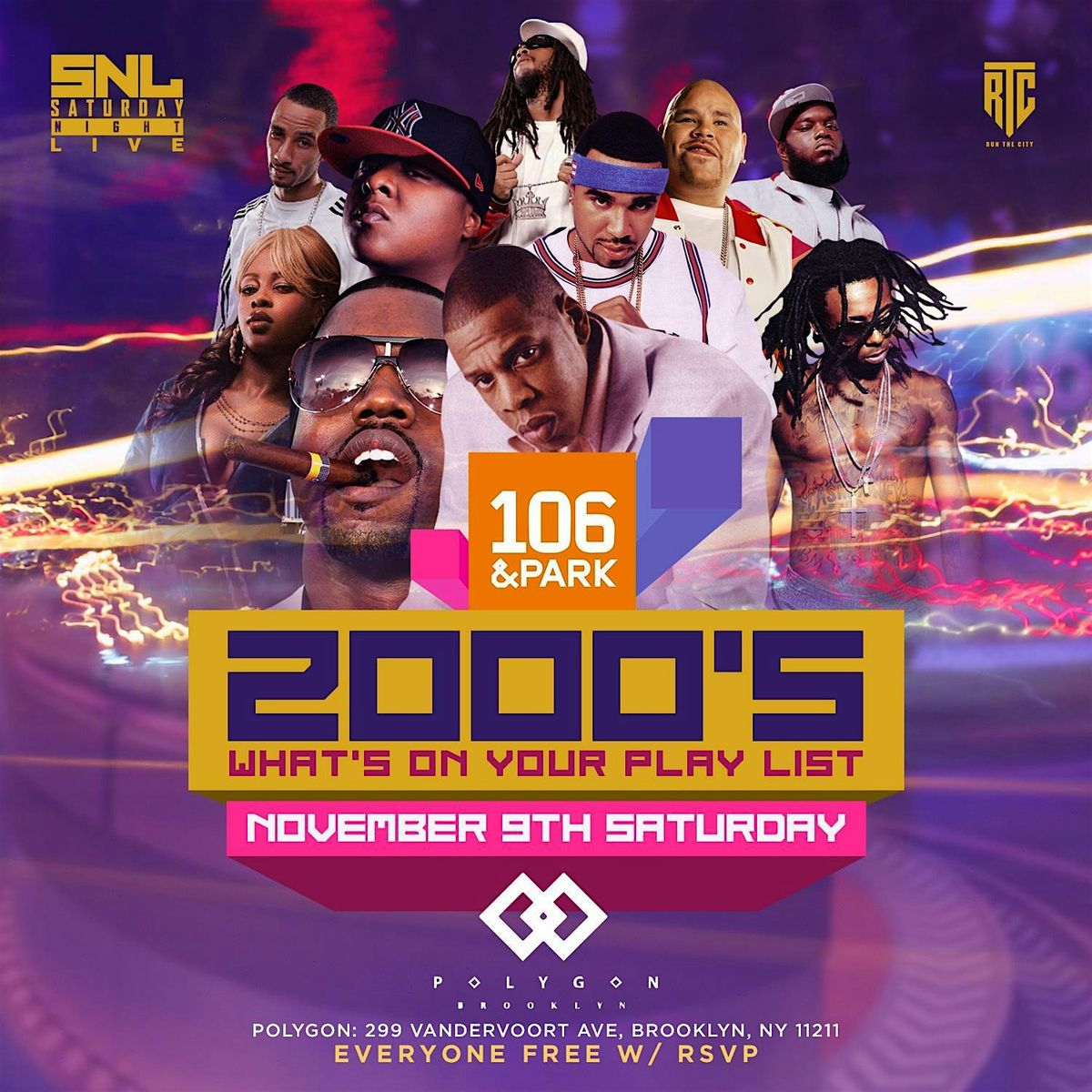 2000s Throwback Party at Polygon in Brooklyn